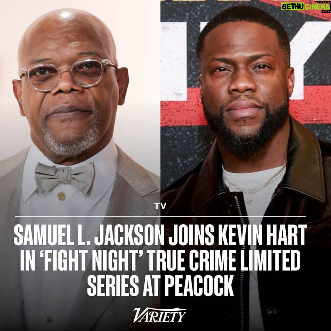 Kevin Hart Instagram - Once again it’s on!!!!!! I am crazy excited about this series….. and I’m even more excited about working with @samuelljackson ….We have been trying to figure it out a project for years and we finally cracked it!!!!!! The story of “Fight Night” is a true story ….its a story that the world will now know about. More big announcements coming soon. This cast is going to be EPIC!!!!! Stay tuned!!!!!!! #HustleHart