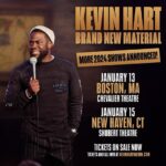 Kevin Hart Instagram – Tickets are on sale NOW!!!!! Go to KevinHartNation.com …..Let’s gooooooo Boston & New Haven CT #ComedicRockStarShit