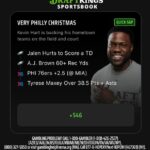 Kevin Hart Instagram – This Christmas I’m rolling with the hometown teams! Check out my picks on @draftkings_sportsbook #DKPartner 🏈🏀