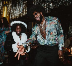 Kevin Hart Instagram - Celebrated my brother @kingjames B Day in style …. Studio 84 was a stone cold groove jack!!!!!! #LiveLoveLaugh