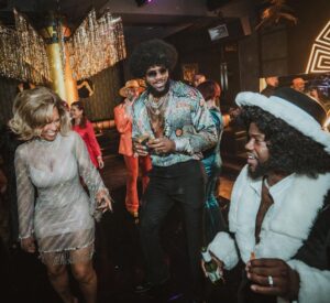 Kevin Hart Instagram - Celebrated my brother @kingjames B Day in style …. Studio 84 was a stone cold groove jack!!!!!! #LiveLoveLaugh