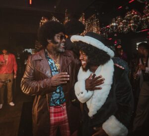 Kevin Hart Instagram - Celebrated my brother @kingjames B Day in style …. Studio 84 was a stone cold groove jack!!!!!! #LiveLoveLaugh