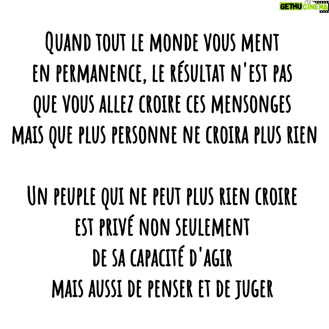 Kevin Miranda Instagram - 👁️ Hannah Arendt 👁️ 👉 Une Femme exceptionnelle qui nous a laissé un immense héritage Ses réflexions sur la politique, le pouvoir, la tyrannie, la nature humaine n'ont pas de prix 🙏 Puissent ses paroles résonner dans l'Eternité et nous servir de leçons #citation #mots #phrase #reflexion #photo #phrases #question #philosophe #philosophie #photooftheday #picture #quote #insta #instadaily #instamood #politique #hannah
