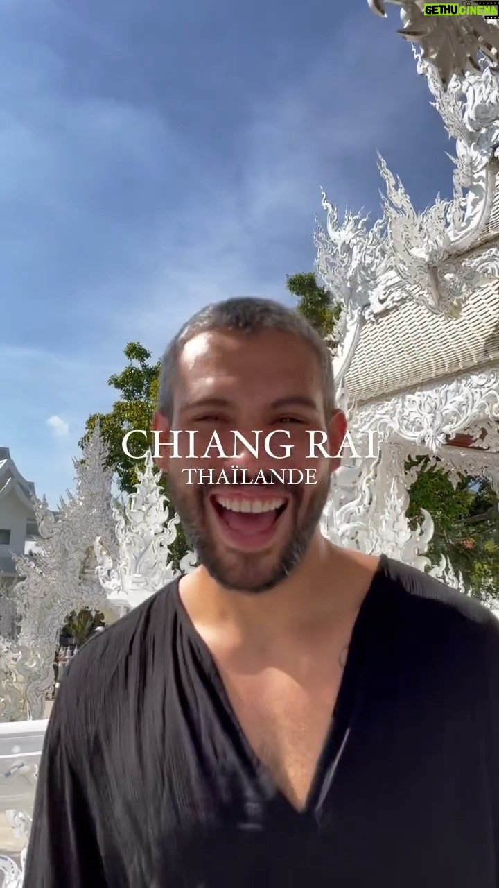 Kevin Miranda Instagram - Le nord de la Thaïlande est sublime 🤍 TOP 3 des temples à visiter à Chiang Rai • Wat Rong Khun (White Temple) • Wat Rong Suea Ten (Blue Temple) • Wat Huay Pla Kang #thailand #chiangrai #temples #visitthailand #visitasia #asia #travel #thai #cetteviesinonquellevie Chiang Rai, Thailand