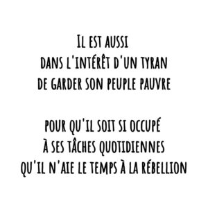 Kevin Miranda Instagram - 👁️ Aristote 👁️
- Philosophe et Polymathe -

Cette citation a + de 2300 ans

Aujourd'hui le tyran porte l'étiquette de président mais la réalité est la même et les peuples du monde entier s'appauvrissent 

L'inflation nous grignote petite à petit

T'en penses quoi ?

#citation #mots #phrase #reflexion #photo #phrases #question #philosophe #philosophie #photooftheday #picture #quote #insta #instadaily #instamood #instagram