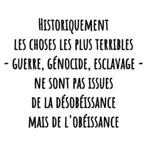 Kevin Miranda Instagram - 👁️ Howard Zinn 👁️
- Historien, politologue et professeur -

Ne pensez vous pas qu'il est temps de désobéir tous ensemble ?

On est à la croisée des chemins 
A nous de changer le monde 

#citation #mots #phrase #reflexion #photo #phrases #question #philosophe #philosophie #photooftheday #picture #quote #insta #instadaily #instamood