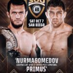 Khabib Nurmagomedov Instagram - Historical #Bellator300 event in San Diego, California headlined by my Brother @usman_nurmagomedov vs Brent Primus. Step by step my young brother is moving forward and he’s the flag bearer of our Family on international arena today. October 7 his second title defense 🤲🔝 Let’s go my Brother @usman_nurmagomedov