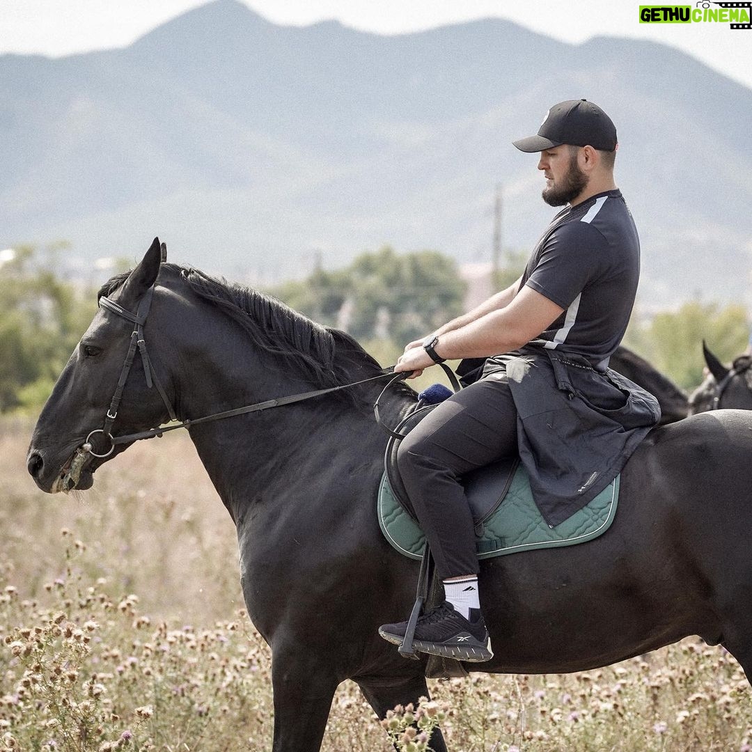Khabib Nurmagomedov Instagram - My Friend 🐎