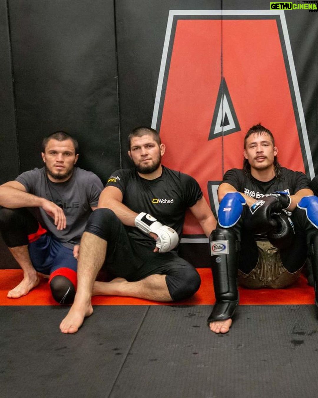 Khabib Nurmagomedov Instagram - SanJose, California ☀️ AKA Gym