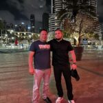 Khabib Nurmagomedov Instagram - Always good to see you coach 🤝🫂 and please open your eyes 👀 @akajav