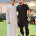 Khabib Nurmagomedov Instagram - iftar in Dubai Thank you for your hospitality @faz3 #Ramadan2023