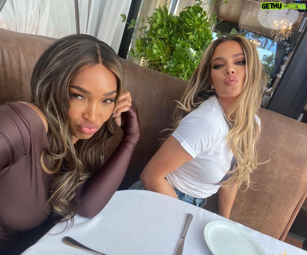 Khloé Kardashian Instagram - Moments with her 😍😍😍😍 I need more more more! It’s weird when you become an adult and you have to balance life lol remember the days where we never left each others side for weeks on end. Now we have to be responsible adults 🙄