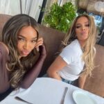 Khloé Kardashian Instagram - Moments with her 😍😍😍😍 I need more more more! It’s weird when you become an adult and you have to balance life lol remember the days where we never left each others side for weeks on end. Now we have to be responsible adults 🙄