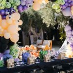 Khloé Kardashian Instagram - 🧡🎃 our annual pumpkin decorating party 🎃🧡 Balloons and event - @wildchildparty Crafts - @little_artist_party Candy wall - @thecandycoach Desserts - @cakegourmetsugarservice Kids chairs - @platinumprophouse Signage - @creativeamme