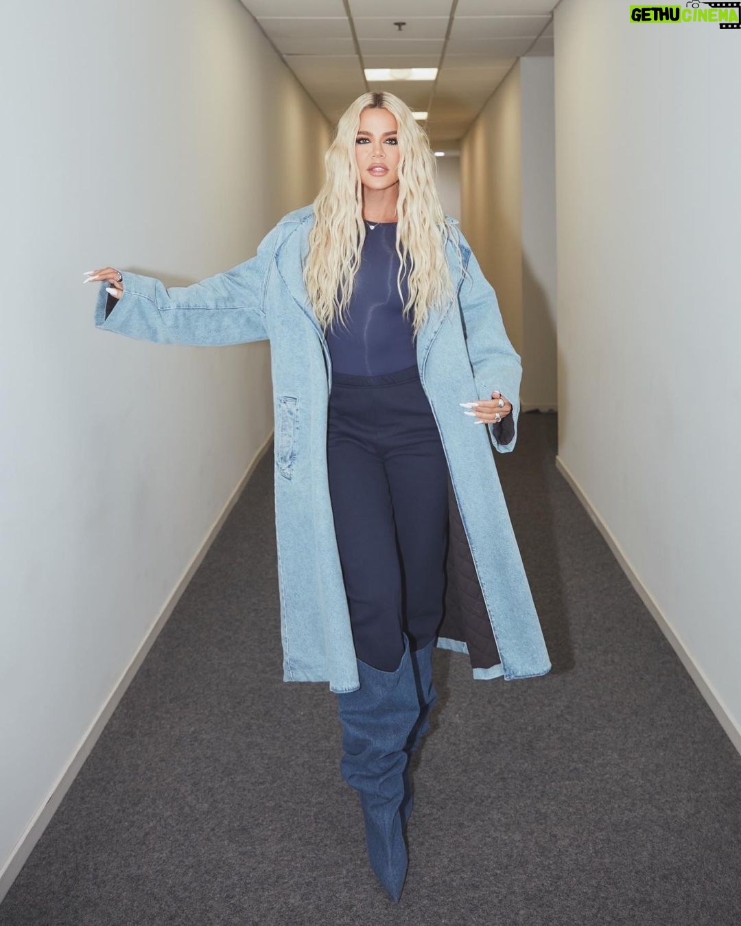 Khloé Kardashian Instagram - The ultimate capsule wardrobe 🩵 out now