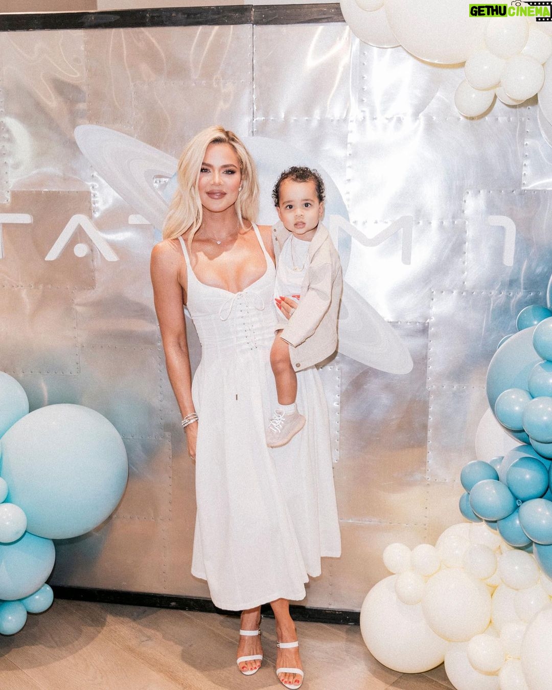 Khloé Kardashian Instagram - 🩵Tatum Turns 1 🩵
