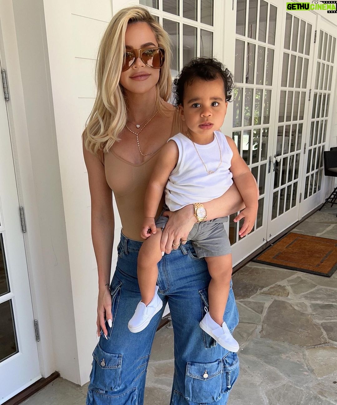 Khloé Kardashian Instagram - Happy birthday, my sweet son! I am a firm believer in that God gives you what you need and I needed you. God knew my heart needed you. I needed your sweet and precious Smile. I needed your angelic spirit. I needed a love only you could give me. I needed my son. I am so proud to be your mommy. So proud of the love and laughter we have in our house. So proud of your beautiful, gentle, loving, infectious spirit. You light up every single room. There’s no denying that Everyone smiles when they look at you! Especially True 🥹 she is so proud to call you hers. Tatum, You have changed mine and True’s lives forever. We both needed you. I knew she would be a fantastic, loving older sister, but I don’t think I ever could’ve imagined the love and bond you guys already have. You both remind me so much of uncle Bob and I. It’s fitting since I think you look soooo much like your uncle. (Which means I think you look like my dad too) I cannot believe you are already one 🥹 happy first birthday my sweet sweet baby. You are my SONshine My only SONshine You make me happy Everyday You'll never quite know dear How much I love you But I’ll do my best and show you everyday Mommy and TuTu love you our little Armenian Man 🇦🇲