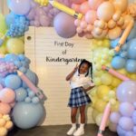 Khloé Kardashian Instagram - 🤍🩵💜🩷Kindergarten 🤍🩵💜🩷 For anyone wondering, no I’m not ok! 🥹 Next it will be prom 😫😩