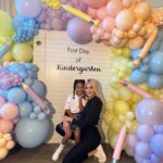 Khloé Kardashian Instagram - 🤍🩵💜🩷Kindergarten 🤍🩵💜🩷 For anyone wondering, no I’m not ok! 🥹 Next it will be prom 😫😩