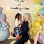 Khloé Kardashian Instagram - 🤍🩵💜🩷Kindergarten 🤍🩵💜🩷 For anyone wondering, no I’m not ok! 🥹 Next it will be prom 😫😩