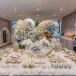 Khloé Kardashian Instagram - 🩵Love is in the details 🩵 Couldn’t do this without my angel @mindyweiss and @andrew_mindyweiss Delicious themed Food 👩‍🍳 @chefkla Photographer 📸 @johnandjoseph All little signs and details @creativeamme Balloons, jet packs, Tatum step and repeat @wildchildparty Kids Crafts @little_artist_party Cake and Dessert Table @cakegourmetsugarservice