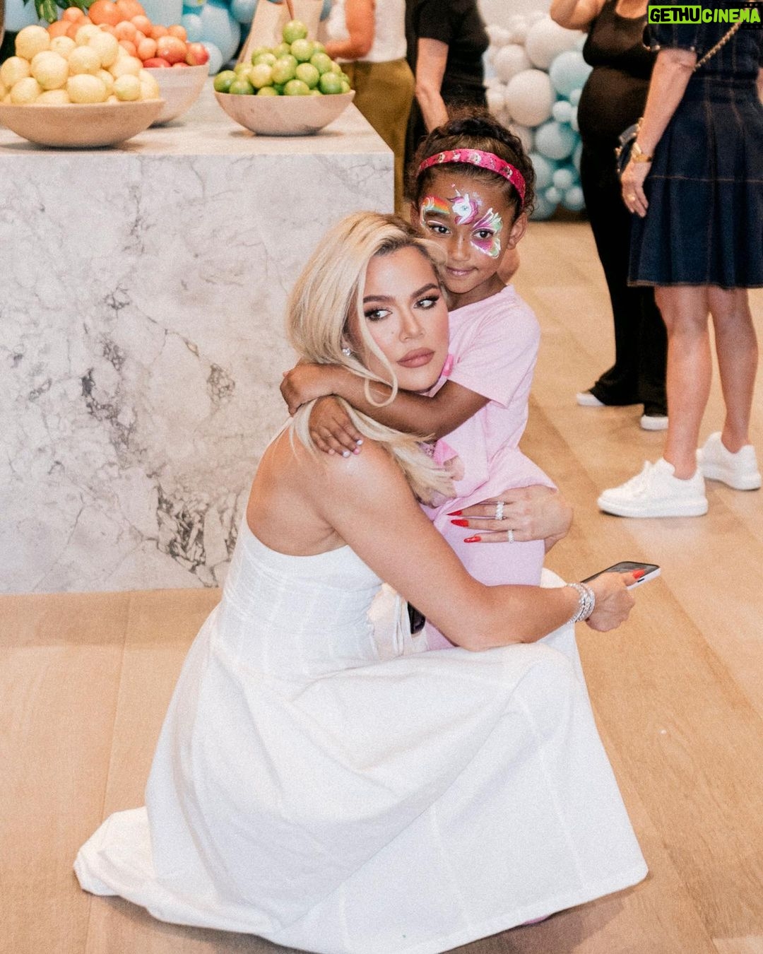 Khloé Kardashian Instagram - 🩵Tatum Turns 1 🩵
