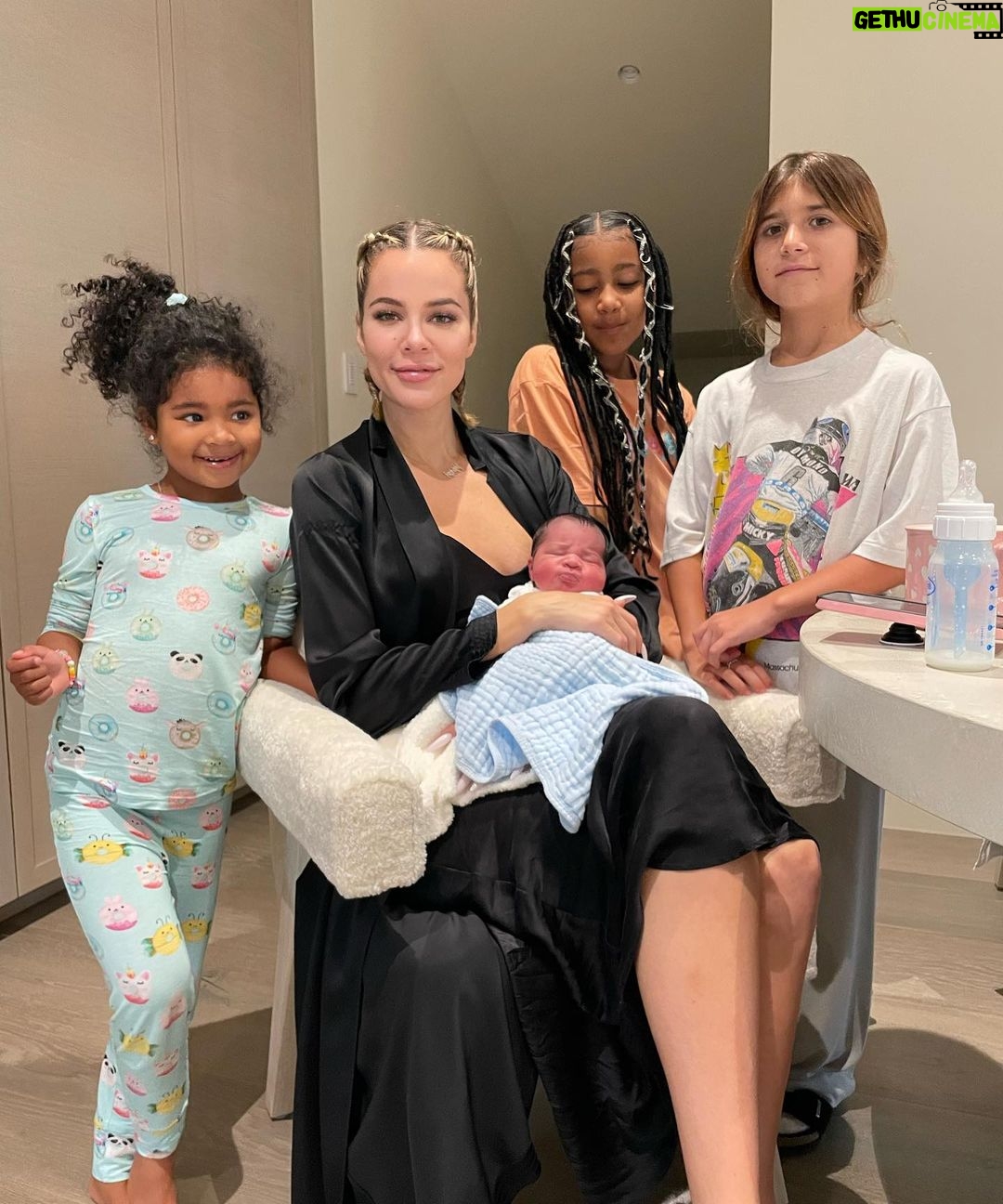 Khloé Kardashian Instagram - Happy birthday, my sweet son! I am a firm believer in that God gives you what you need and I needed you. God knew my heart needed you. I needed your sweet and precious Smile. I needed your angelic spirit. I needed a love only you could give me. I needed my son. I am so proud to be your mommy. So proud of the love and laughter we have in our house. So proud of your beautiful, gentle, loving, infectious spirit. You light up every single room. There’s no denying that Everyone smiles when they look at you! Especially True 🥹 she is so proud to call you hers. Tatum, You have changed mine and True’s lives forever. We both needed you. I knew she would be a fantastic, loving older sister, but I don’t think I ever could’ve imagined the love and bond you guys already have. You both remind me so much of uncle Bob and I. It’s fitting since I think you look soooo much like your uncle. (Which means I think you look like my dad too) I cannot believe you are already one 🥹 happy first birthday my sweet sweet baby. You are my SONshine My only SONshine You make me happy Everyday You'll never quite know dear How much I love you But I’ll do my best and show you everyday Mommy and TuTu love you our little Armenian Man 🇦🇲