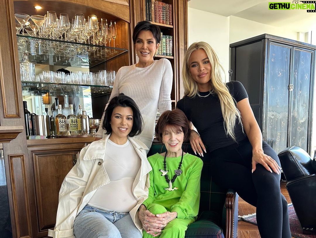 Khloé Kardashian Instagram - Cheers to 89 years of life!! What a life you have lived… what an honor it is to have you as my grandma 🤍you are a keeper of secrets and a storyteller like no other. You have been through so much and remember every last detail. I could listen to you tell stories all day long. I know how blessed I am to still have you and I cherish the moments I have with you. Every memory I have with you is filled with love, happiness, and glamour!! You have always been so chic and glamorous. MJ, I love you more than you’ll ever understand. Thank you for every single memory!!!! Wishing my glamorous and angelic MJ, The most perfect birthday! Every single moment you turn into a precious memory, that I will cherish forever. 🤍🤍