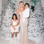 Khloé Kardashian Instagram - Christmas 2023 🩶🎄♥️