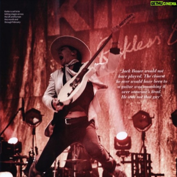Kiefer Sutherland Instagram - @guitarist_mag, you rock! Thank you for the 6 page feature on Kiefer's new album. The issue is onsale now and can be purchased from magazinesdirect.com (issue 481). Pre-order 'Bloor Street' today!