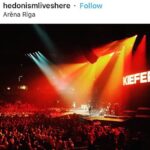 Kiefer Sutherland Instagram – Sending you all some pictures from Riga opening up for @muse