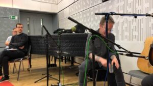 Kiefer Sutherland Instagram - Austin and I got to play at the BBC this morning in support of today’s album release.