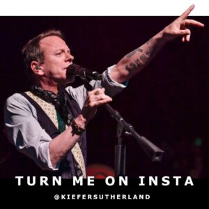 Kiefer Sutherland Instagram - Press the ••• and Turn on notifications to make sure you don’t miss out on this weeks news.