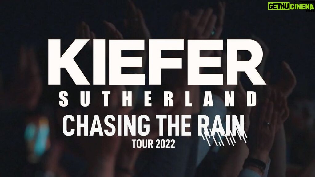 Kiefer Sutherland Instagram - Kiefer’s rescheduled UK & EUROPEAN tour dates now available. Link in bio.