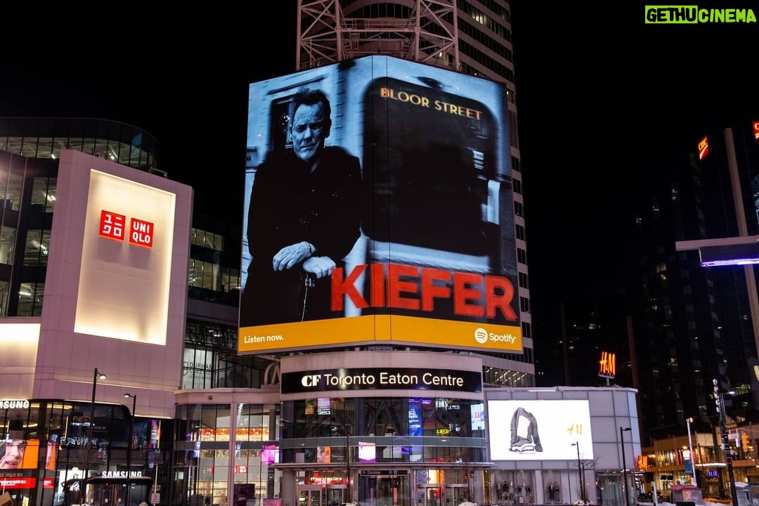 Kiefer Sutherland - 8.7K Likes - How cool is that?! @spotify @spotifycanada