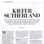 Kiefer Sutherland Instagram - @guitarist_mag, you rock! Thank you for the 6 page feature on Kiefer's new album. The issue is onsale now and can be purchased from magazinesdirect.com (issue 481). Pre-order 'Bloor Street' today!