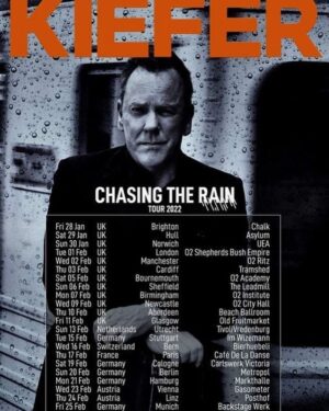 Kiefer Sutherland Instagram - Just put out the second song, Two Stepping In Time, off the upcoming album. You guys have been so amazingly supportive! I can’t thank you enough. These are the first set of tour dates.  I can’t wait to see you! Yaaaaaaaay!