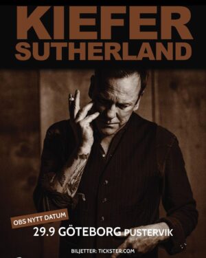 Kiefer Sutherland Instagram - So excited to make this date up. Again, sorry for any inconvenience. Hope to see you there!  1/2