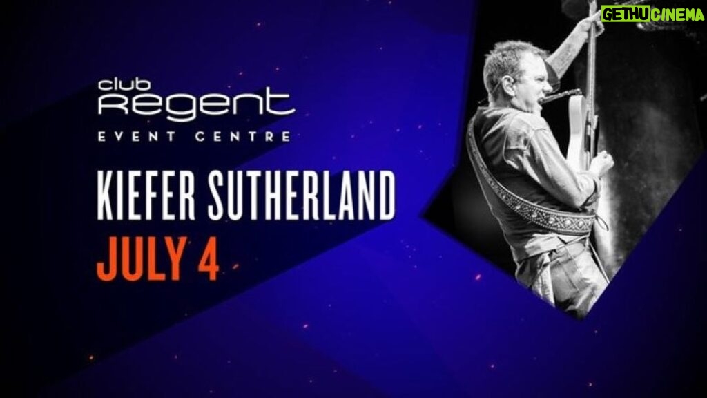 Kiefer Sutherland Instagram - So excited to be back in Winnipeg playing @Casinosofwpg tonight. If you can, come on out. I’ll tell you some stories, play you some songs and we’ll have a couple of drinks. Winnipeg, Manitoba