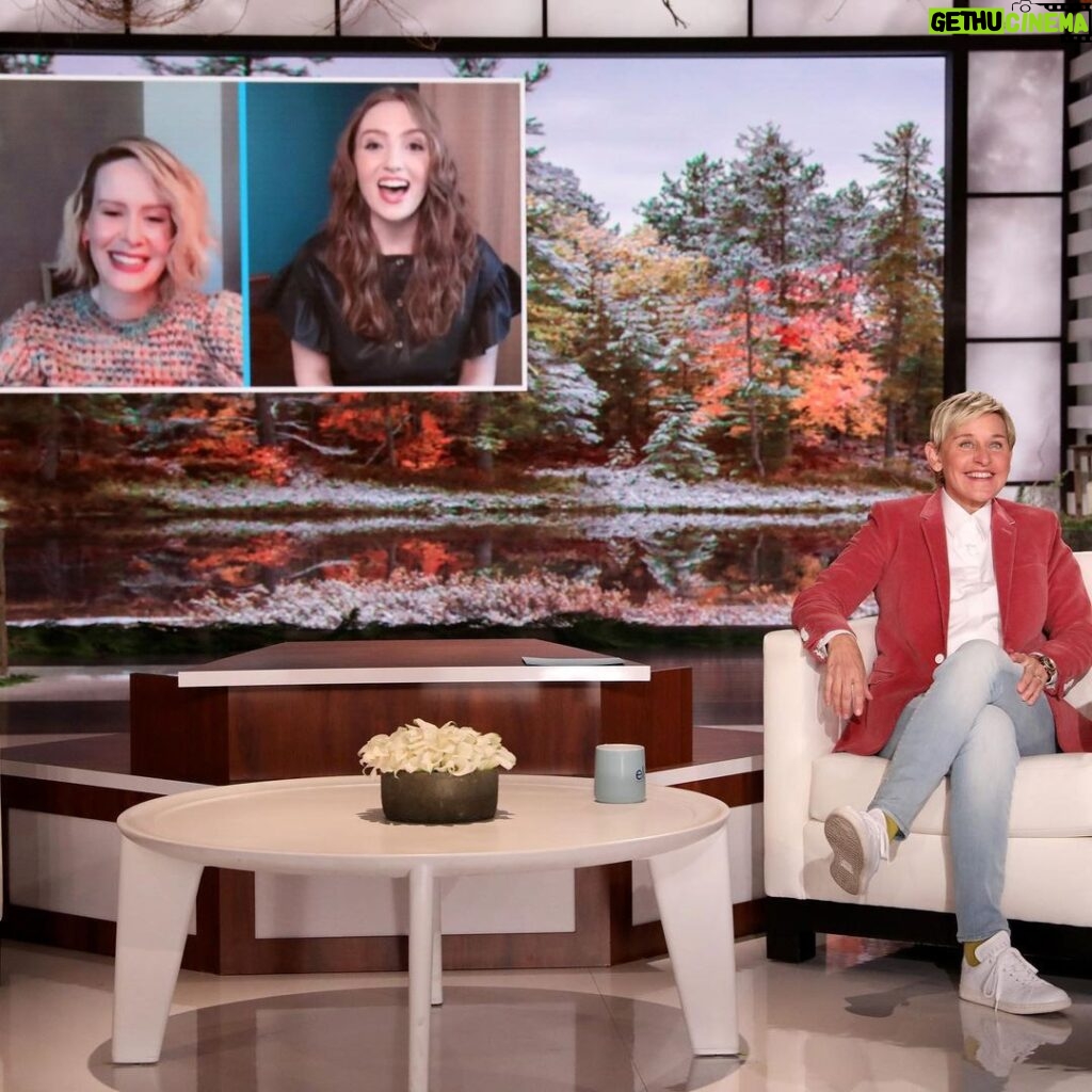 Kiera Allen Instagram - I was on @theellenshow. AND I posted on Instagram two days in a row. Who even am I anymore?? LINK IN BIO to watch Ellen scare the headache out of me. Styling by @emilysanchezstyle Makeup by @kmannmakeup Hair by @davestanwell