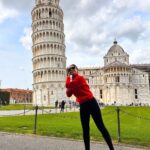 Kila Shafia Instagram - Tourist ☁️💃🏼🤪💚 30/03/2023 Pisa, Italy