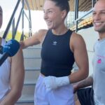 Kim Clavel Instagram – Comme l’automne, elle va faire comme les feuilles elle va tomber ! 🥊😱