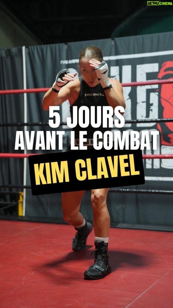 Kim Clavel Instagram - Êtes-vous prêts? Car je le suis ! 🔥🥊 #clavelbermudez #boxing #fightweek #femaleboxing