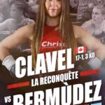 Kim Clavel Instagram - “T’es mieux d’être prête, parce que je le suis” - Kim Clavel 🤩 - #ClavelBermudez #boxing #boxingevent #femaleboxer
