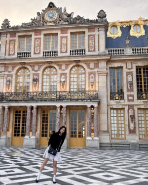 Kim Jisoo Instagram - Jisoo in Versailles 🏰
