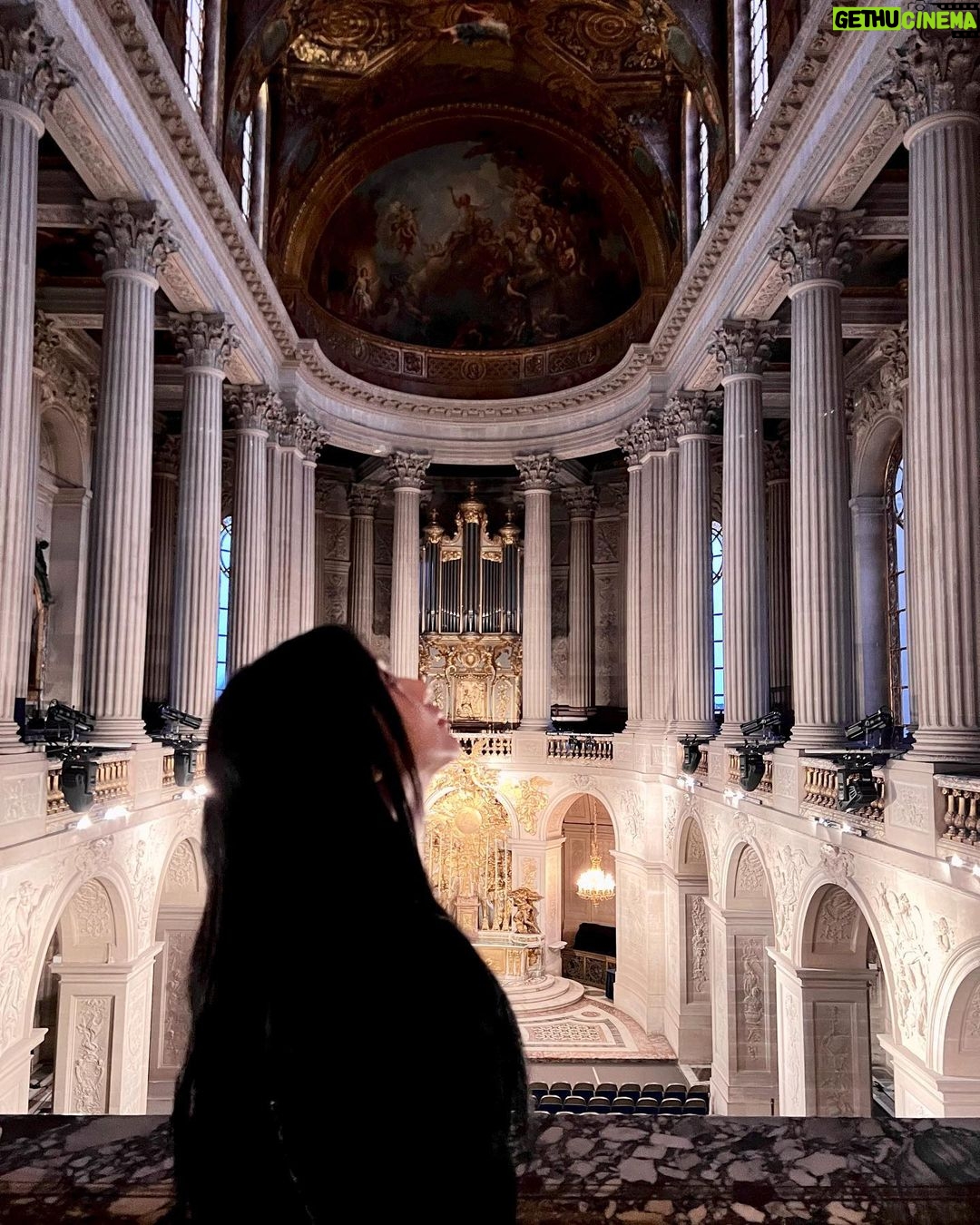 Kim Jisoo Instagram - Jisoo in Versailles 🏰 Versailles Palace, Paris, France