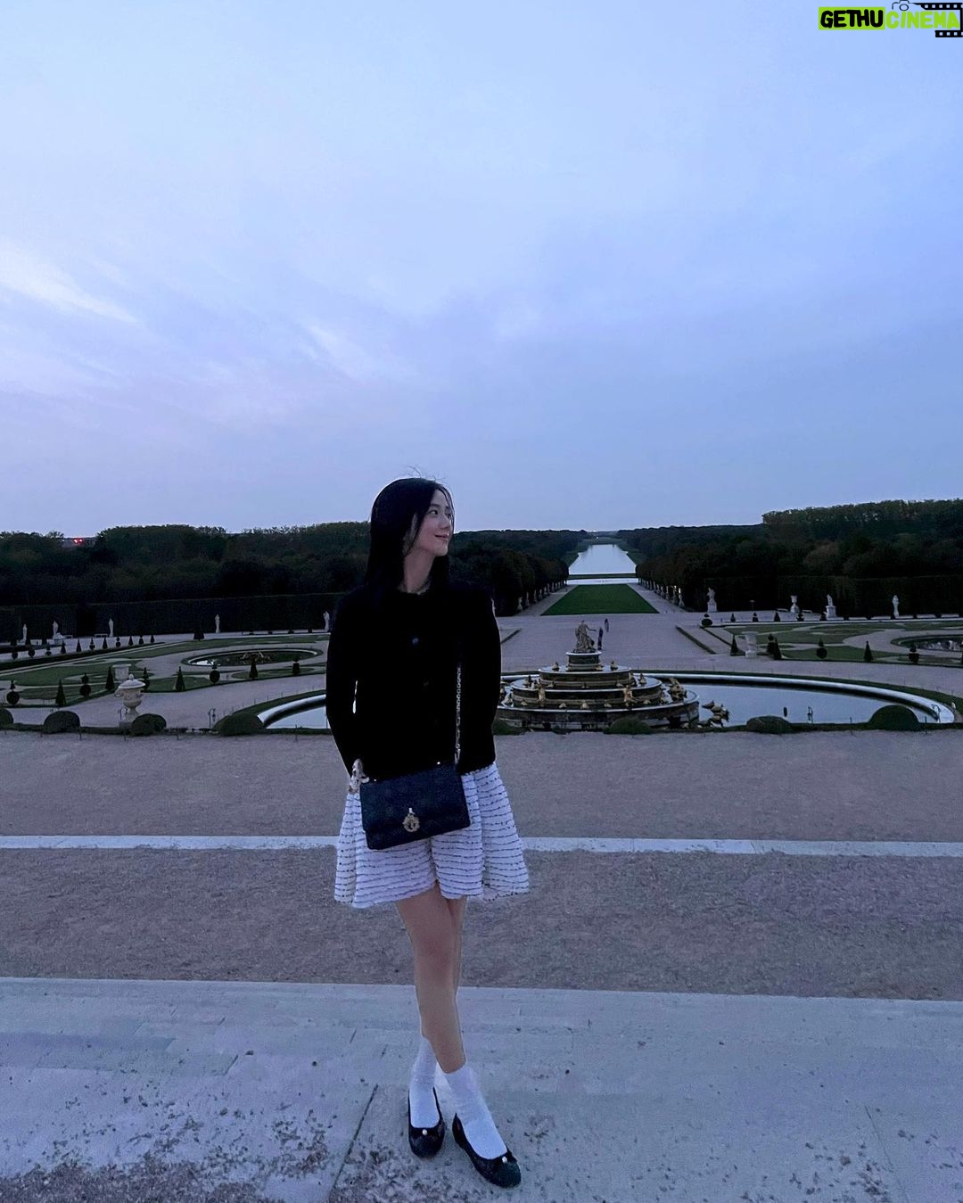 Kim Jisoo Instagram - Jisoo in Versailles 🏰 Versailles Palace, Paris, France