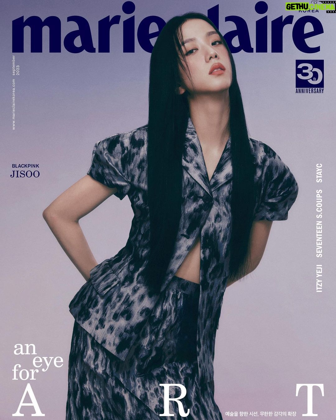 Kim Jisoo Instagram - @marieclairekorea @diorbeauty
