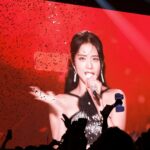 Kim Jisoo Instagram - I love watching the shows in Vegas, so being able to perform here for the first time was huge! I hope our Vegas blinks enjoyed our show just as much as the amazing Vegas shows! 💓 Thank you for having us and Love you ! 💓 Allegiant Stadium