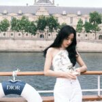 Kim Jisoo Instagram - At the Dior Spa Cruise 🌊 #DiorSpa @Diorbeauty